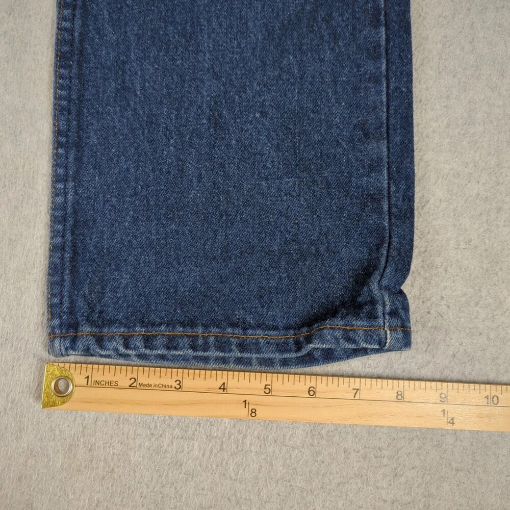 Vintage Levis 505 Jeans Men 40x34 (Actual 38x34) Straight Leg Orange Tab USA 80s - Picture 7 of 10